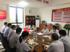 市德晟集團黨委委員、副總經(jīng)理周海林帶隊開展黨建人事專項調(diào)研