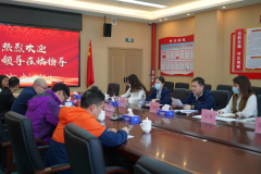 市德晟集團(tuán)黨委委員、副總經(jīng)理周海林到市建工質(zhì)檢站公司調(diào)研指導(dǎo)工作